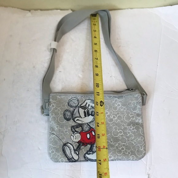 Kipling NEW Mickey Mouse 90 Years Magic Convertible Crossbody Shoulder Waist Bag - Picture 14 of 15